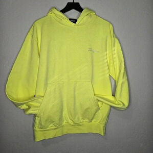 Talentless‎ Neon Hoodie NWOT cursive logo Size Small​